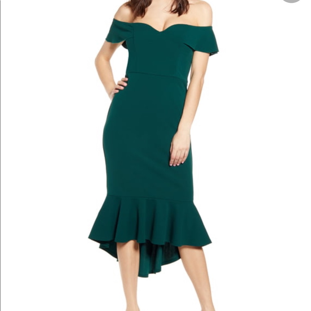 Love Nikie Lew Green Dress